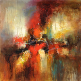 Abstract by Nancy Le Gallery Wrapped