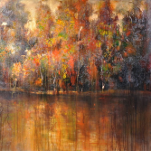 Abstract by Weilie Chen. Gallery Wrapped