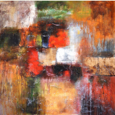 Abstract by Nancy Le Gallery Wrapped