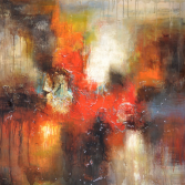 Abstract by Nancy Le Gallery Wrapped