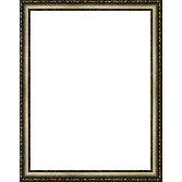 W0564S-3" Wood frame with  Silver Finish 