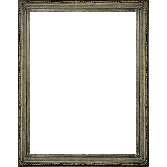 SL811- 3.5"  Wood Frame with Antique Silver Finish