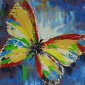 Color Butterfly by Nancy Le. Gallery Wrapped