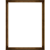 G1308-2.5" Wood frame with Gold  Finish 