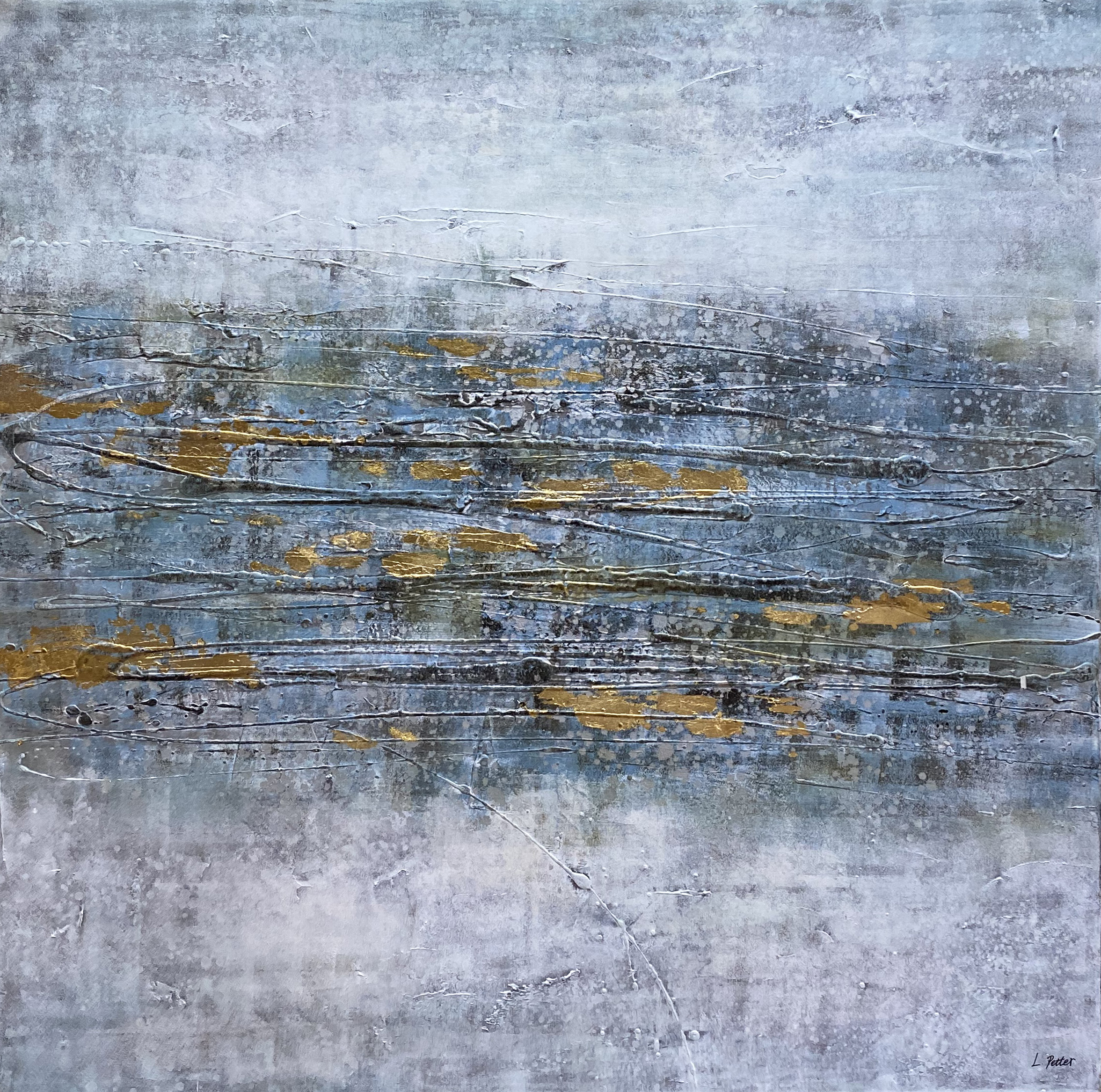 Dream in Azure and Gold
